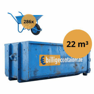 22 m3 container billigecontainer.de